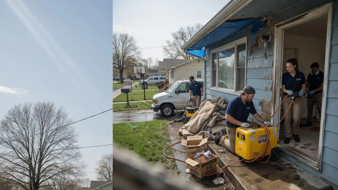 Basement Flood Cleanup in Charleston, MO near me